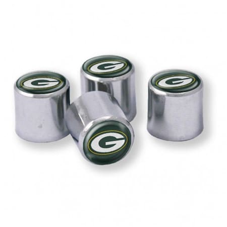 Wincraft 1493432965 Green Bay Packers Valve Stem Caps - Set Of 4